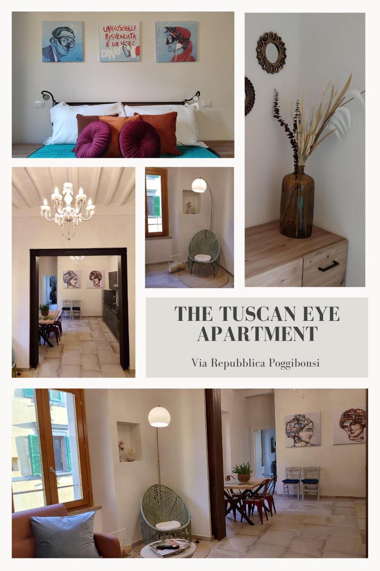 The Tuscan Eye Apartment Poggibonsi Kültér fotó